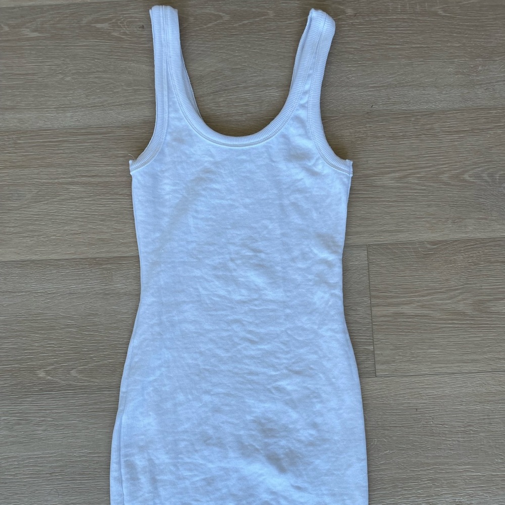Fashion Nova Ribbed Tank Top Dress